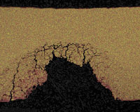 Dezincification is the leaching of zinc from copper alloys in an aqueous solution. 